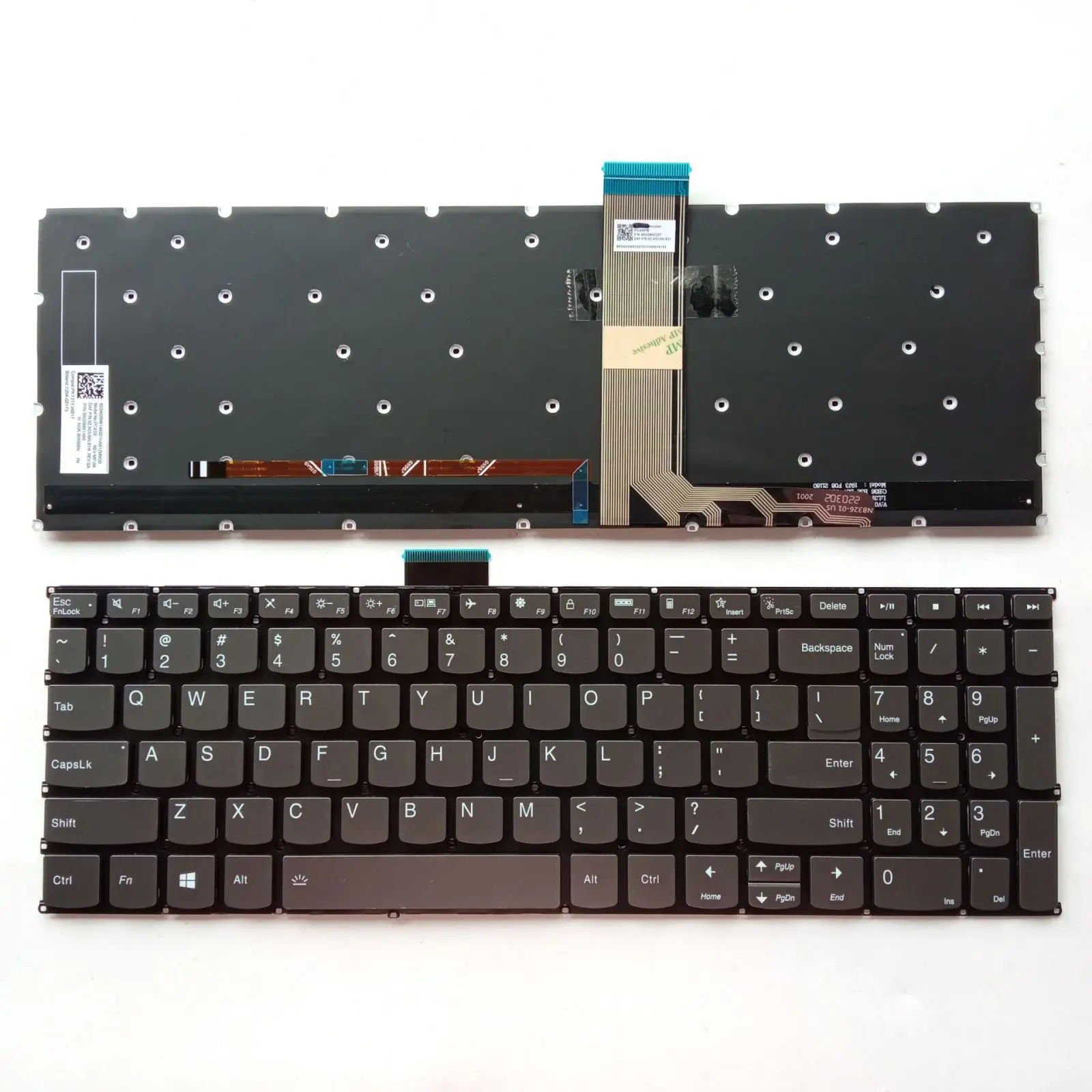 US for Lenovo IdeaPad 1-15ADA7 AMN7 1-15ALC7 2022 IJL7 IAU7 IGL7 Laptop Keyboard