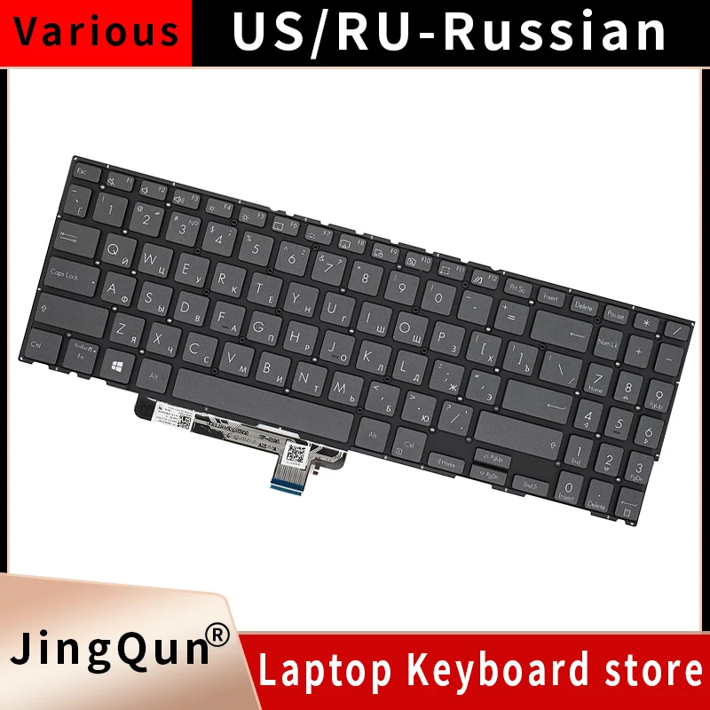 Russian/UK/Germany/French Laptop Keyboard For ASUS ZenBook Flip 15 UX564 UX564E UX564EH UX564EI UX564PH UX564FA UX564FD