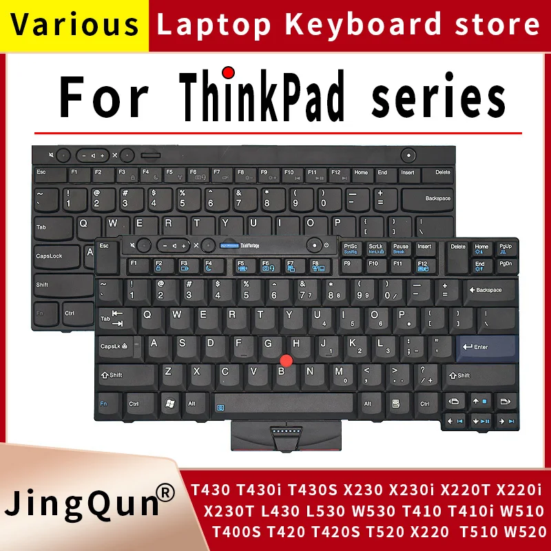 For Lenovo ThinkPad T410i T400S T420S T520 X220i T510 W520 W510 T430i X230i L430 L530 W530 Notebook Russian Laptop Keyboard
