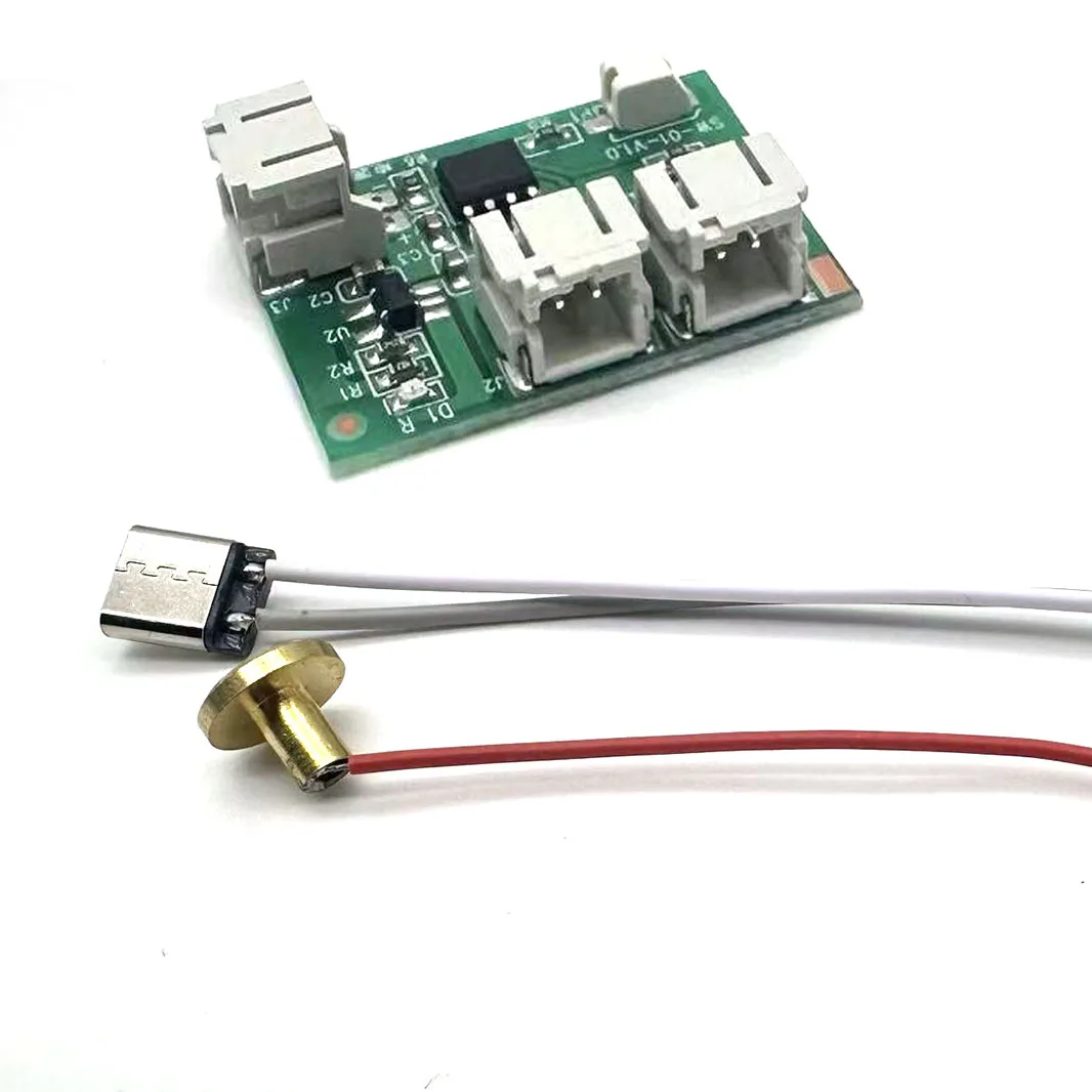 5V 2A LED Charging Touch Dimming Control Board USB 3.7V Battery Powered Suitable for Dual Color Strip Light Module Panel Lights