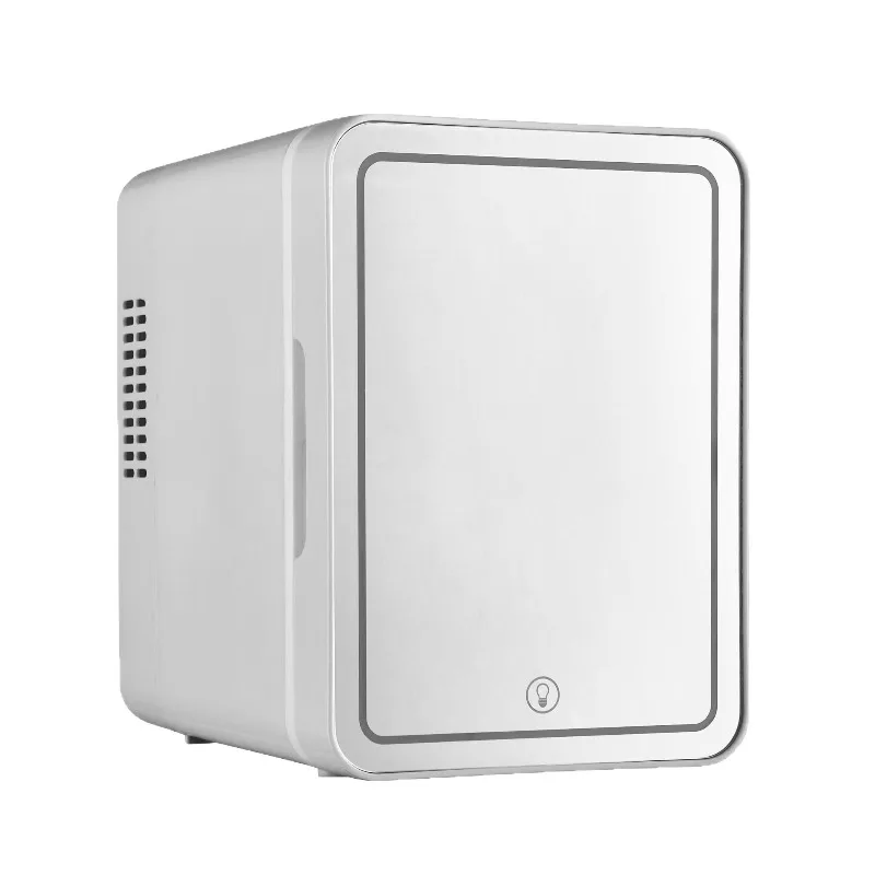 Mini Small Refrigerator Home Car Dual Purpose Portable Mirror Beautiful RV Refrigerator