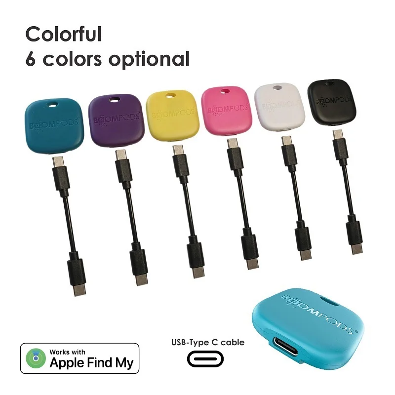 Smart Airtag Bluetooth Rechargeable GPS Tracker Mini Works With Apple Find My Anti lost Device for Key,Wallet IOS System Locator