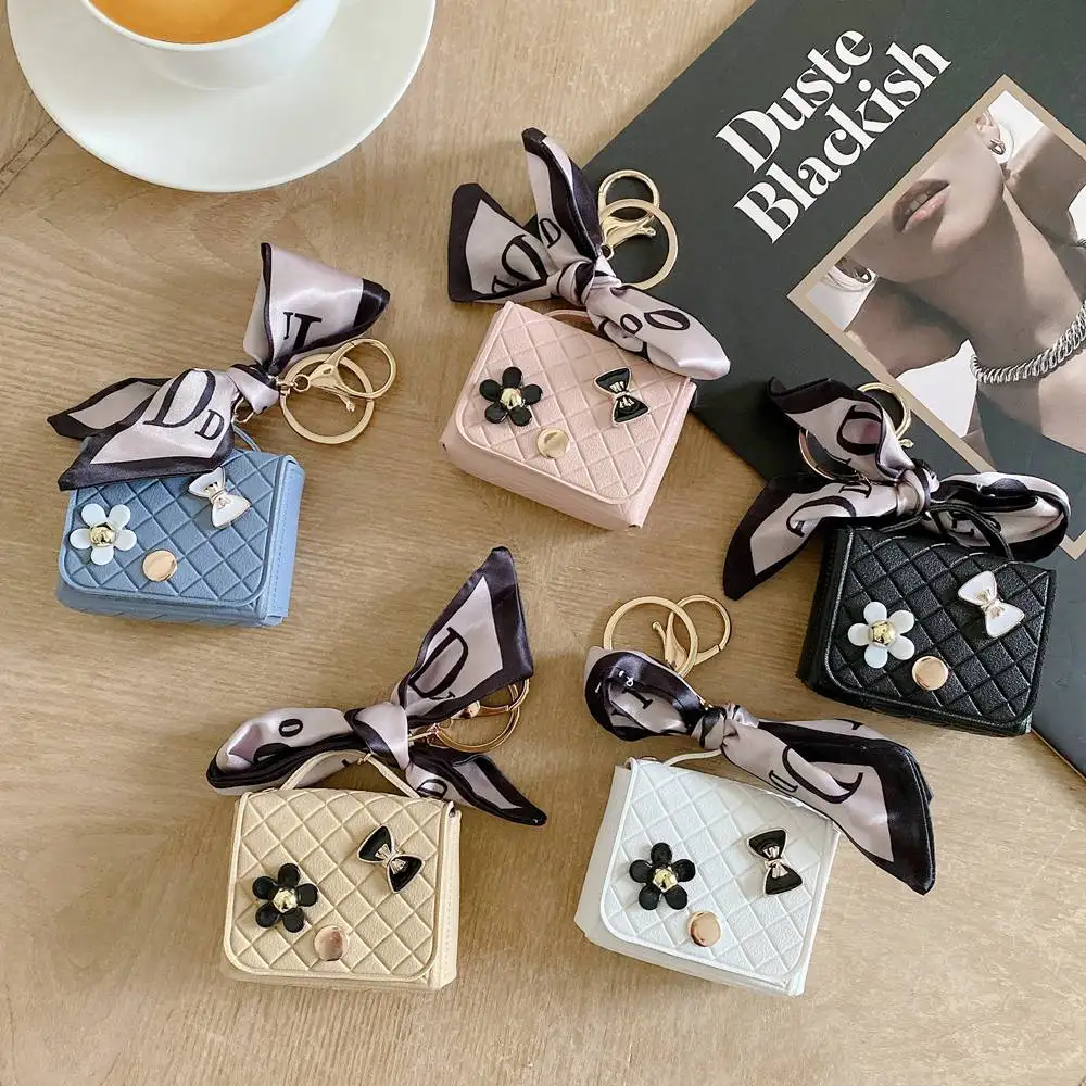 Mini Leather Bag Earphone Case For Samsung Galaxy Buds 3 Pro Travel Wireless Earbuds Storage Bag Cover For Samsung Buds 3