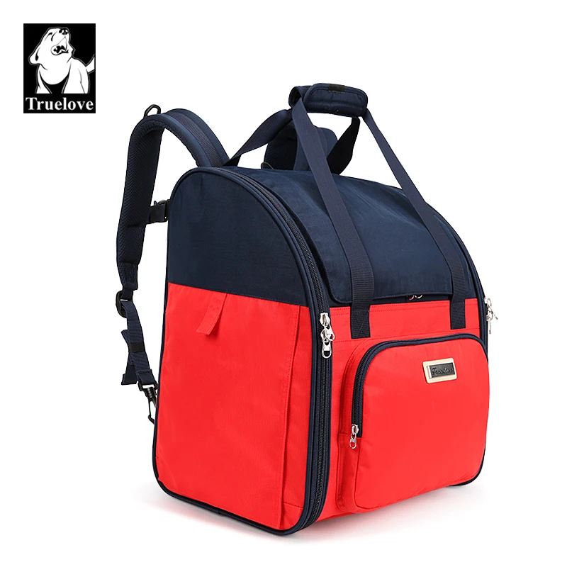 Truelove Pet Multi-Function Backpack Fashion Cat and Dog Travel Luxury Shoulder Portable Foldable Bichon Frise Teddy TLX1971