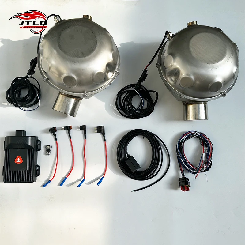JTLD Car Smartphone Exhaust Electronic Active Exhaust Drums Booster Speakers Sound With Remote Control Smartphone Controller