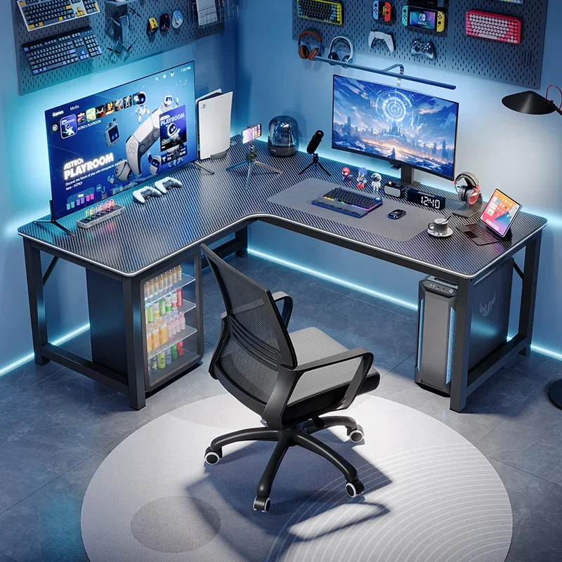 Study Storage Computer Desks Gaming Reading Pc Ergonomic Table Keyboard Notebook Accessories Mesas De Computador Home Furniture