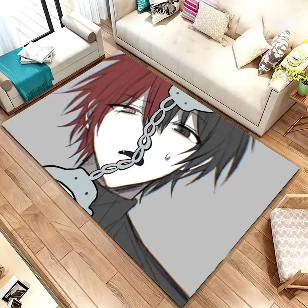 Z-Zeno Remake Anime Floor Mat Bathroom Absorbent Mat Rugs Simple Door Dirt-resistant Mat Home Kitchen Mat