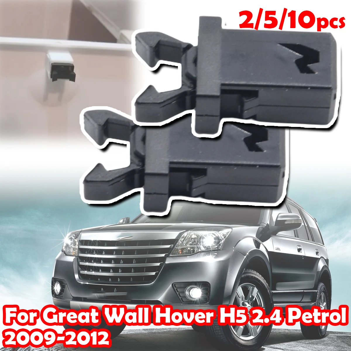 For Great Wall Hover H5 2.4 Petrol 2009-2012 Trash Can Plastic Lock Self-Locking Switch Replacement Catch Touch Lid Latch Repair