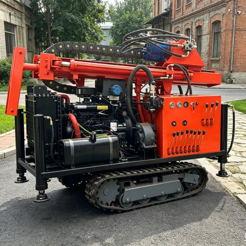Customized Bestselling Mini Drilling Rig, Drilling & Boring Machine, High-power Water Well Drilling Equipment