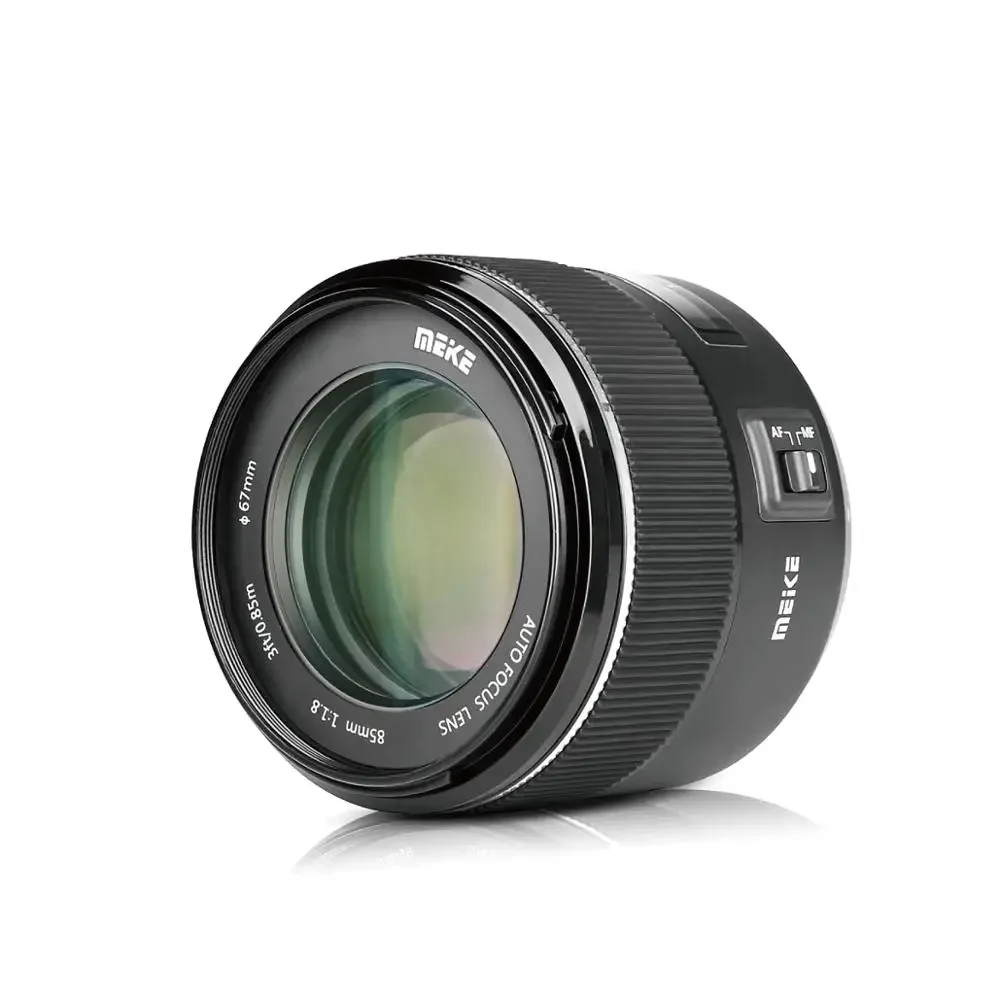 Meike-lente Principal De Retrato De Marco Completo 85mm, F/1,8 Enfoque Automatico Montura Can on EO   S EF Camaras Digitales SLR