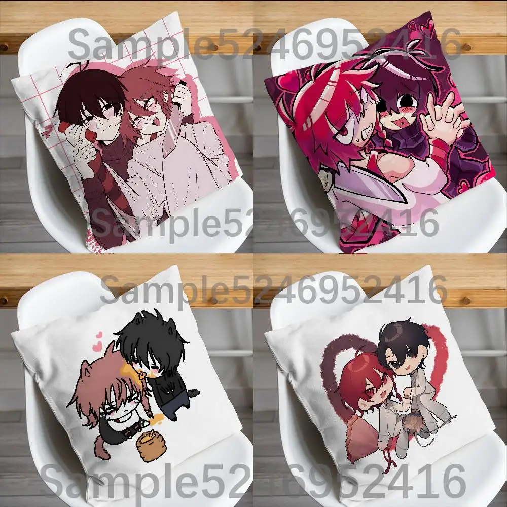 Z-Zeno Remake Anime Pillowcases Cute Funny Pillow Case For Wedding Party Home Decor Comfy Pillow Cover