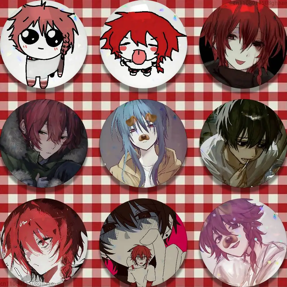 Zeno Remake Anime 32/44/58mm Handmade Pins Round Brooch Badge Backpacks Clothes Jewelry Gifts