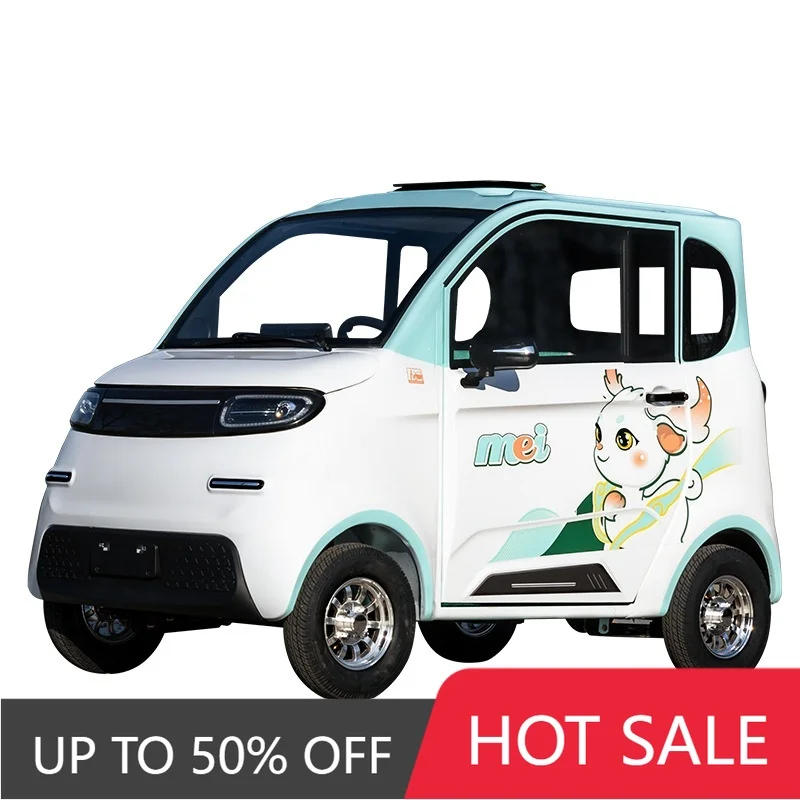 WWQ New electric four-seat three-door hatchback mini electric vehicle 100 km/h EEC standard European version, factory direct sal