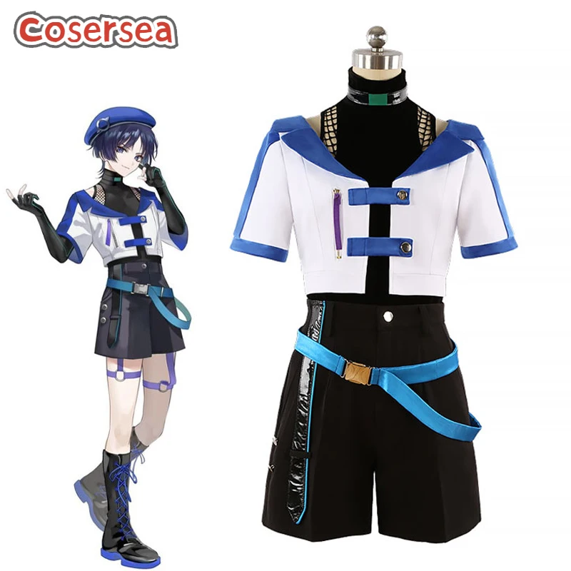 Cosersea Scaramouche Cosplay Costume Game Genshin Impact HoYoFair 2024 Scaramouche Women Uniform Halloween Outfit Fullset