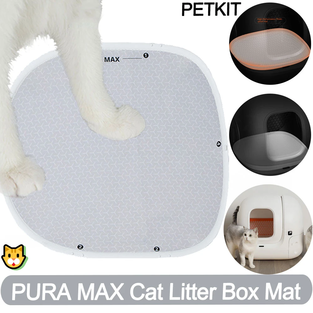 Petkit PURA MAX Sandbox Cat Litter Box Mat Accessories Pad Cat Supplies Arena Para Gato Pet Products Automatic Cat Toilet Mat