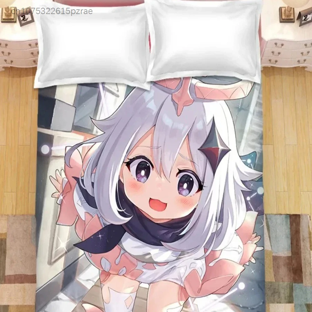 Game Genshin Impact Chongyun Bedding Set Bedroom Soft Modern Bedspreads Comefortable Kids Duvet Cover Quilt Cover And Pillowcase