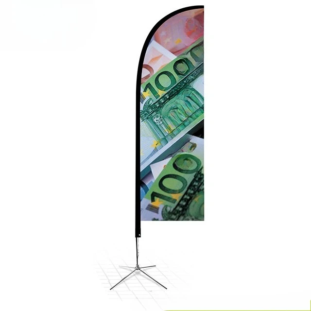 Out-of-home advertising Feather flags, flying  banners