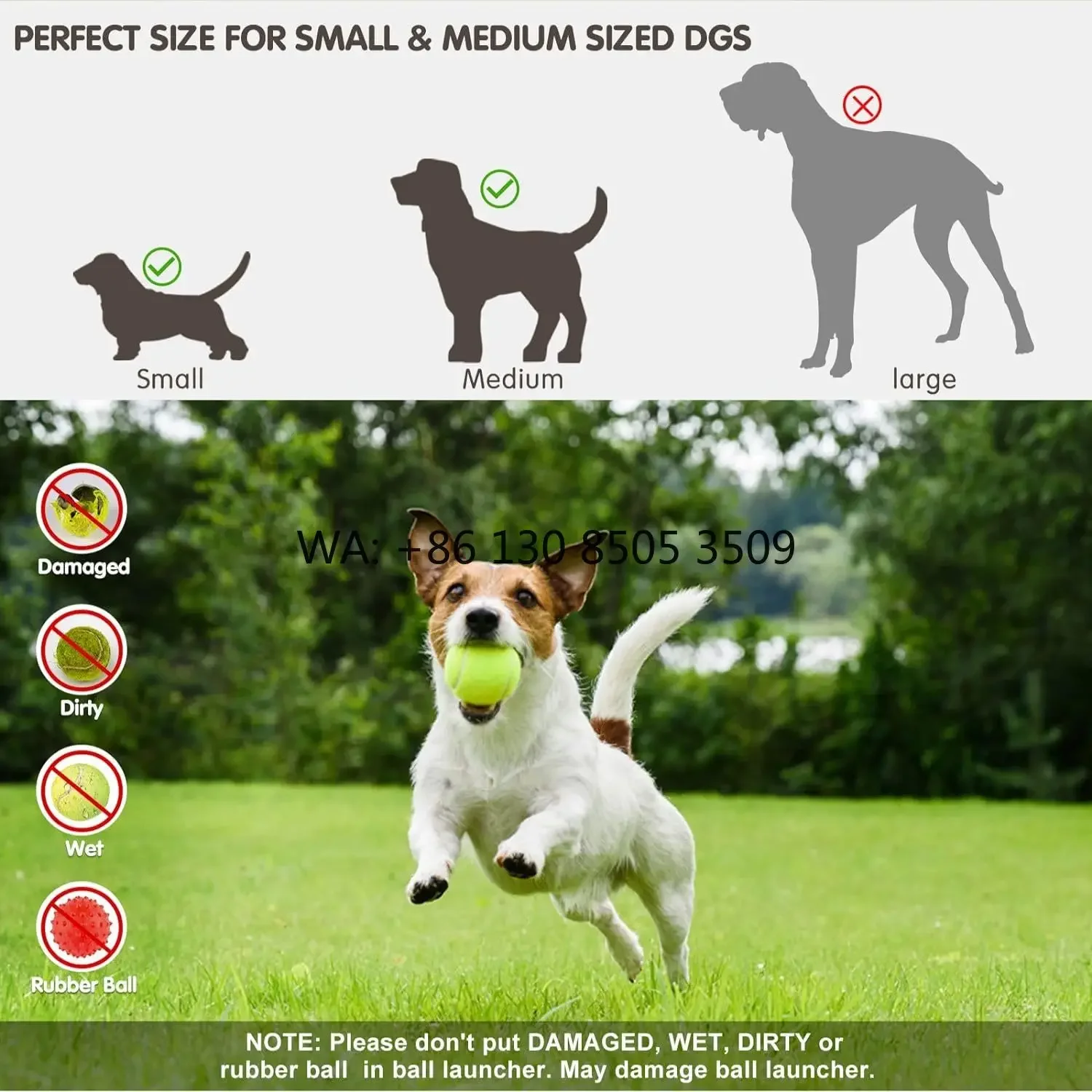 Puppy Automatic Dog Toy Accessories Ball Thrower  Launcher Thrower  Pet Products Dog Tennis Ball Launcher Machine Automatic