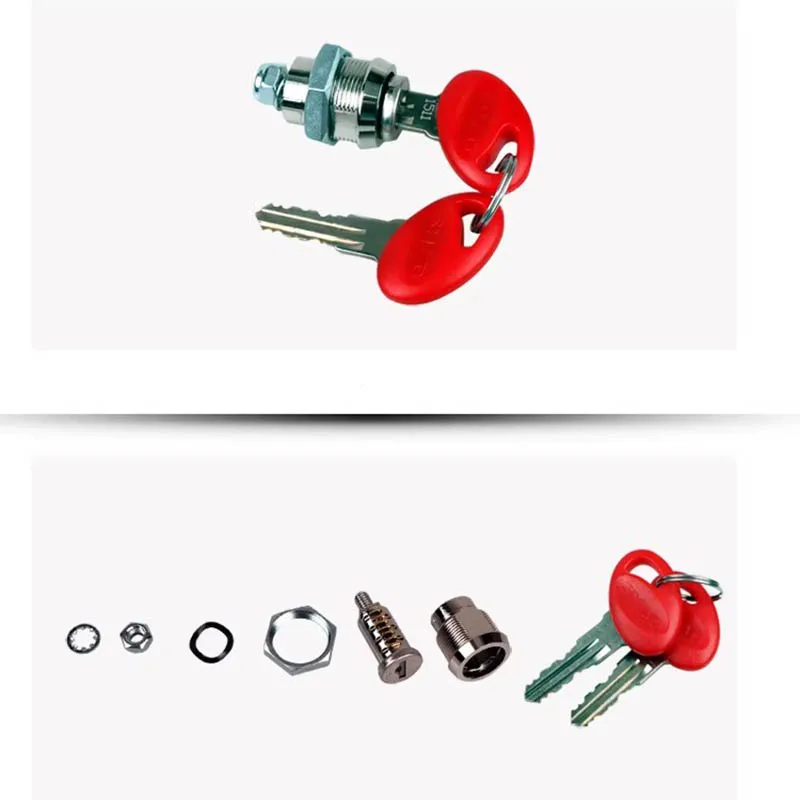 Motorcycle Rear Roof Box SideTrunk Lock Kit For SHAD SH23 SH26 SH29 SH33  SH39 SH40 SH45 SH48