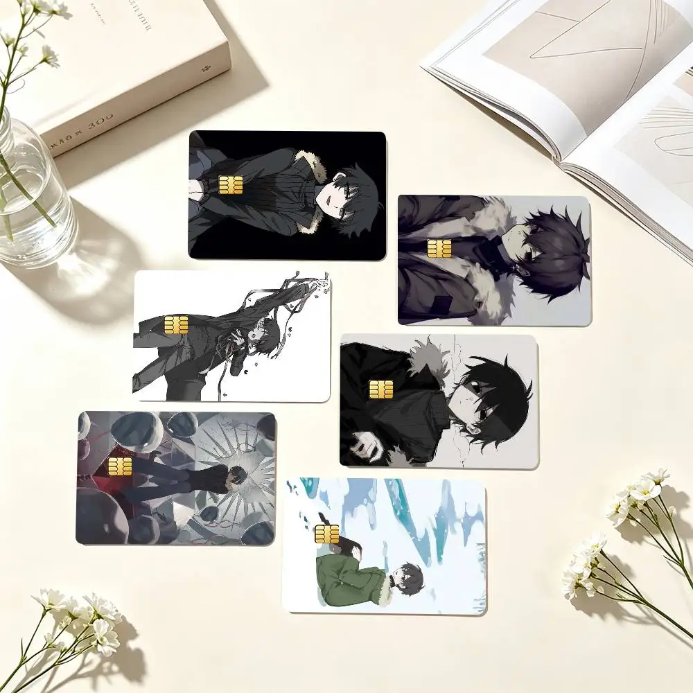 Z-ZENO Remake Haru Tsugino Credit Card HD Stickers Small Chip Waterproof Sticker Game Card Decal Gift