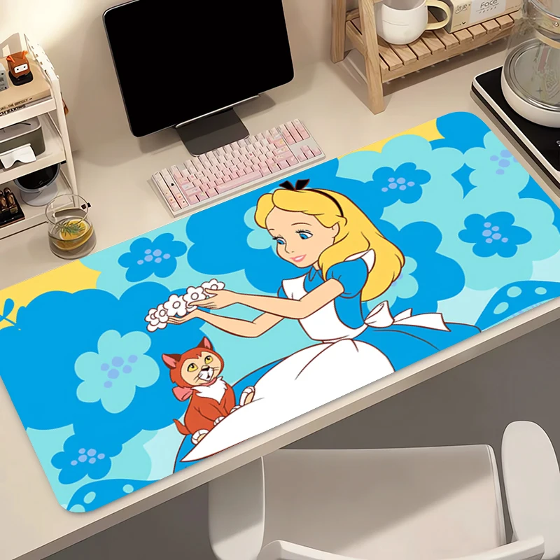 90x40cm Mouse Pad A-Alices in Wonderland Gaming Accessories PC Gamer alfombrilla Computer Desk Mat Varmilo Keyboard Pad Mousepad