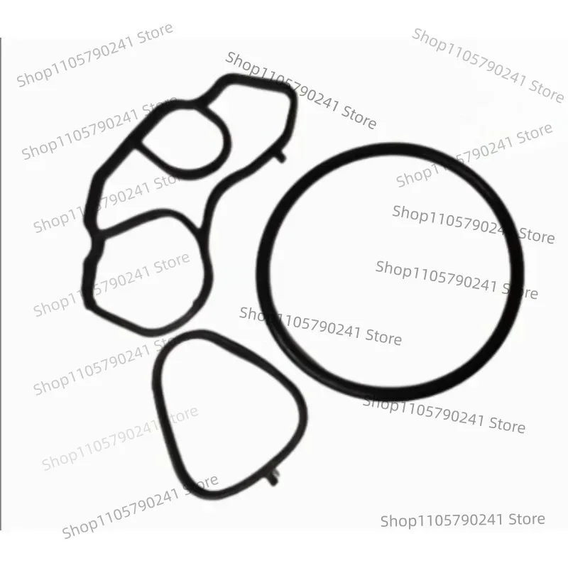 Car Engine Oil Filter Housing Seal Gasket Kit Fit For Peugeot 308 408 5008 Citroen C4 C5 DS MINI 11427557009