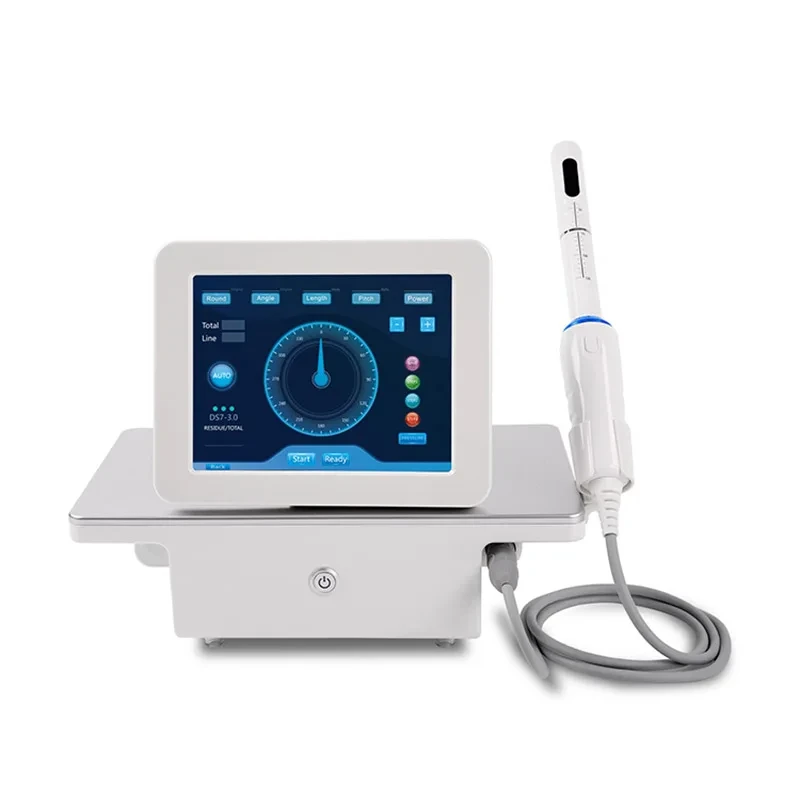 New In HIFU Beauty Device With 4.5mm & 3.0mm Cartridges, Skin Lifting & Skin Rejuvenation Machine, Salon Personal Skin Care Equi