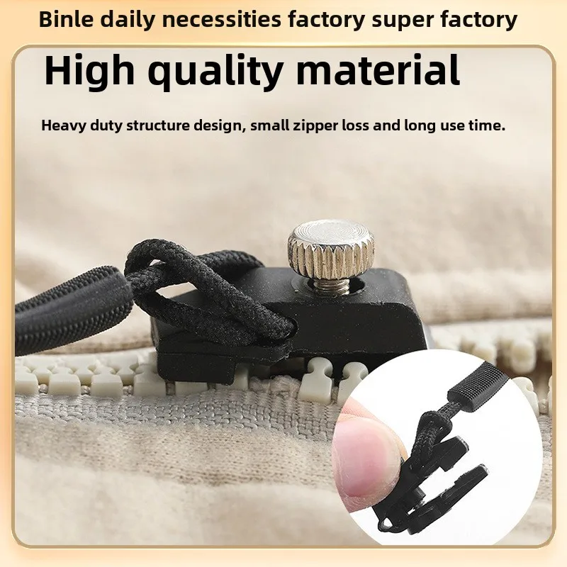 Zipper Repair Artifact Removable Universal Zipper Head Replacement Luggage Bags Backpacks Clothes Universal Zipper