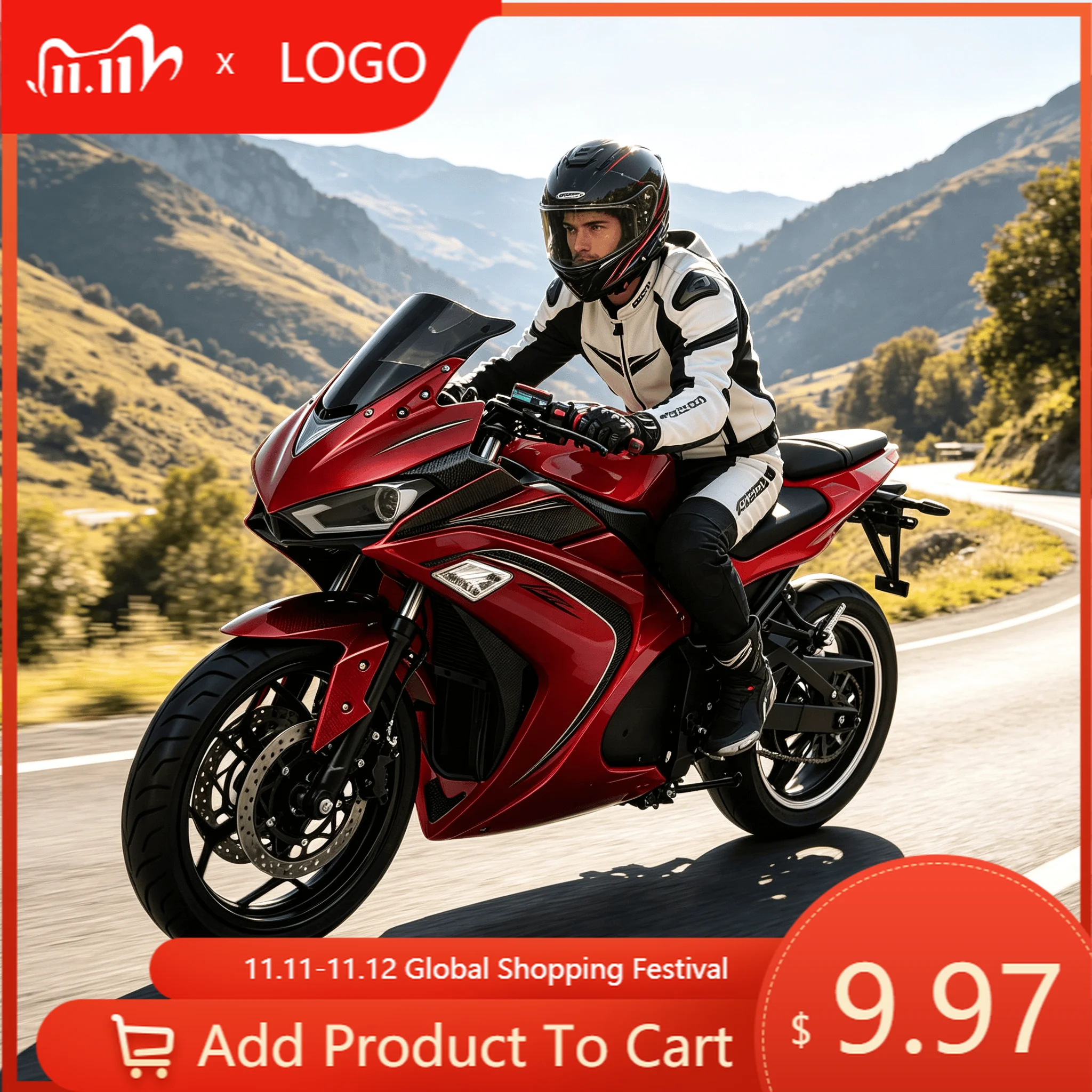 DXY factory wholesale 72V adult electric motorcycle 5000 watts long-distance high-speed off-road electric