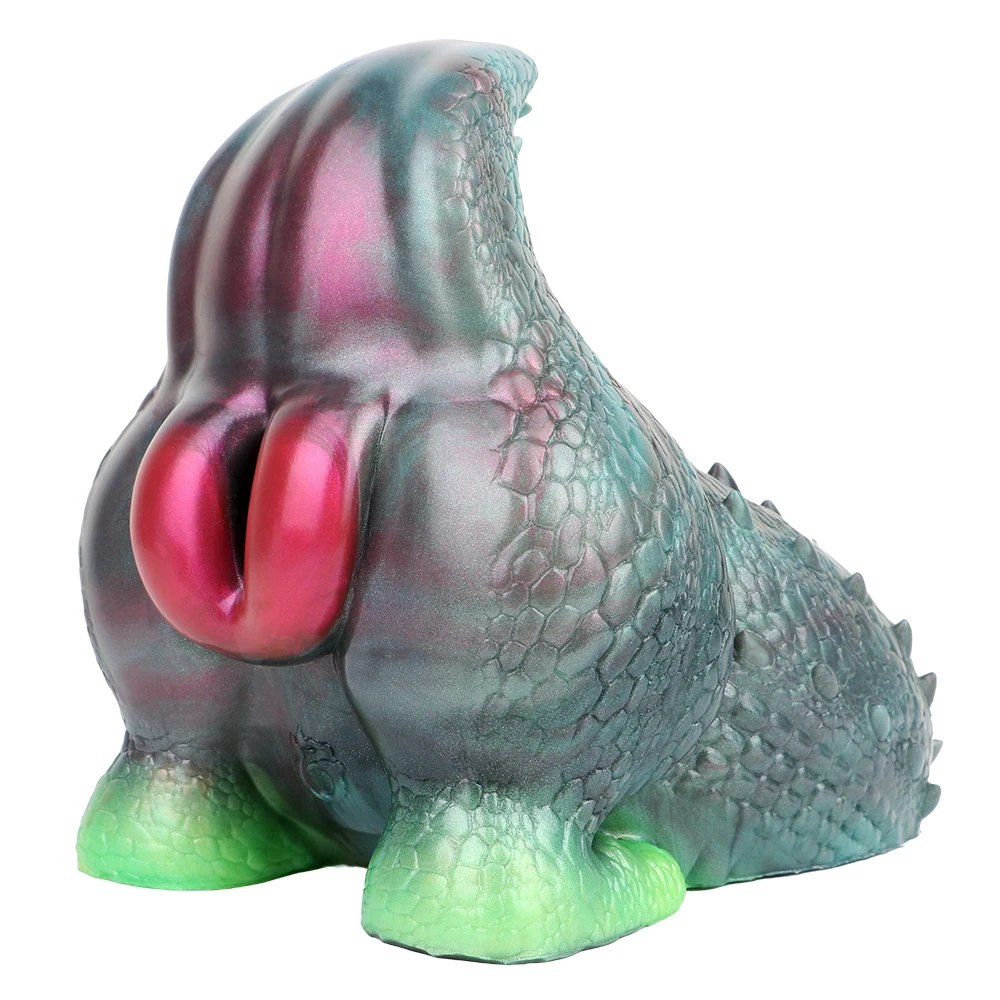 GEEBA Fantasy Dragon Monster Butt Male Masturbator Soft Silicone Pocket Pussy Adult Sex Toys Furry Stroker For Men Adult Onahole