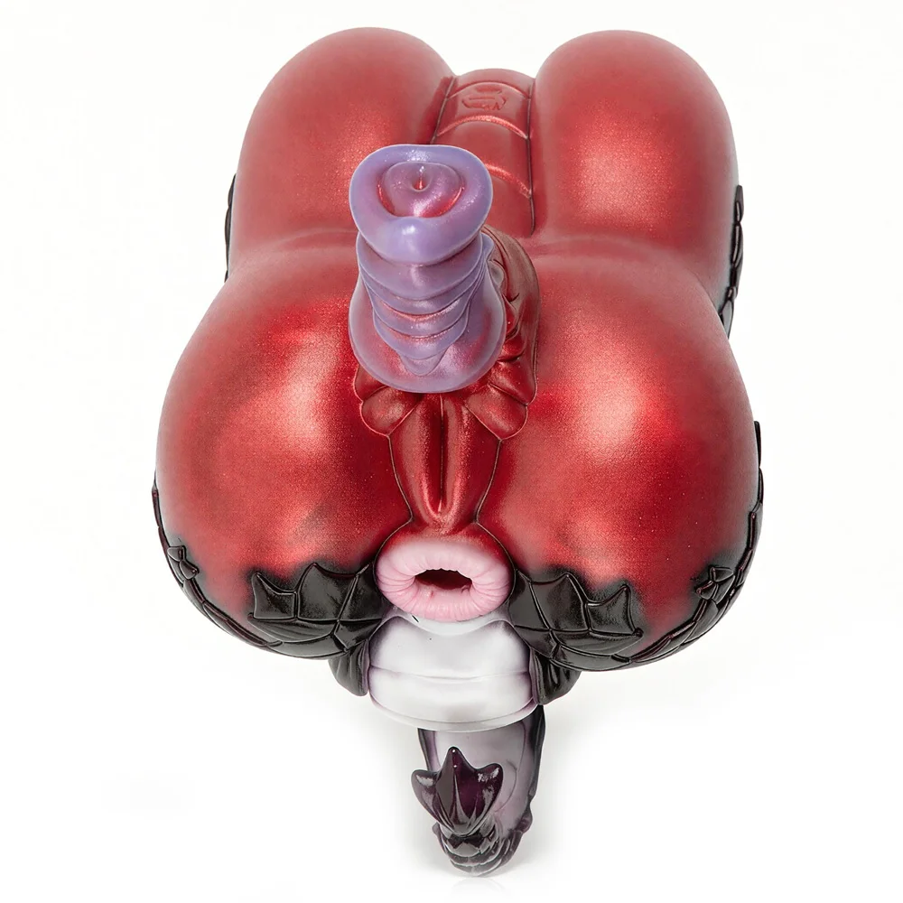 GEEBA Fantasy Dragon Monster Male Masturbator Soft Silicone Pocket Pussy Adult Sex Toys For Men18+ Gothic Beast Textured Onahole