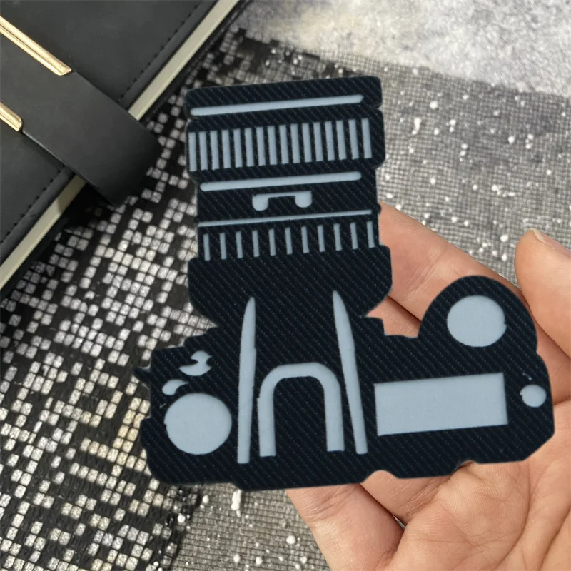Reflex Camera Morale Badge Patch Photographer's Personality Armband Hook and Loop Outdoor Sports Backpack Accessories Stickers