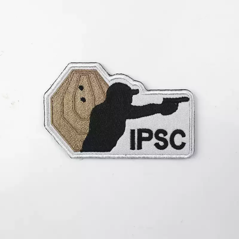 Outdoor Bag Badges, IPSC Embroidery, Military Enthusiast Morale, Personalized Backpack Armbands, Clothing Patches, Hat Stickers