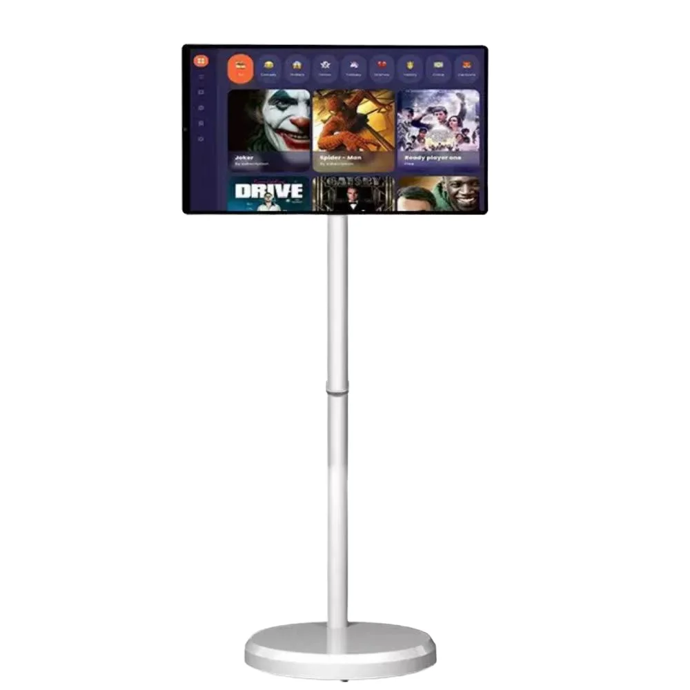 21.5 Inch Smart Television Wholesale Smart Display OFD Interactive Lcd Portable Tv With Battery Movable Smart Tv For Studying