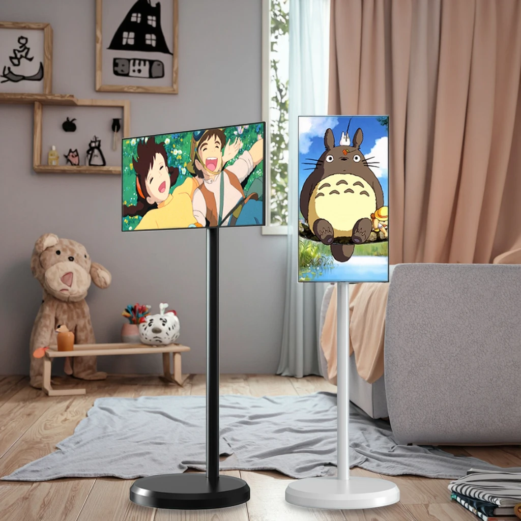 Wholesale Price 21.5 Inch Flat Screen Tv 64Gb 6000Mah Smart LCD Monitor 21.5