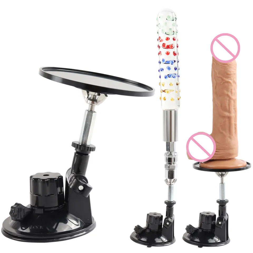 Fredorch sex Machine Attachments Suction Cup For sucking Smooth ground Connector usefor Fixed manual dildo Adjustable angle