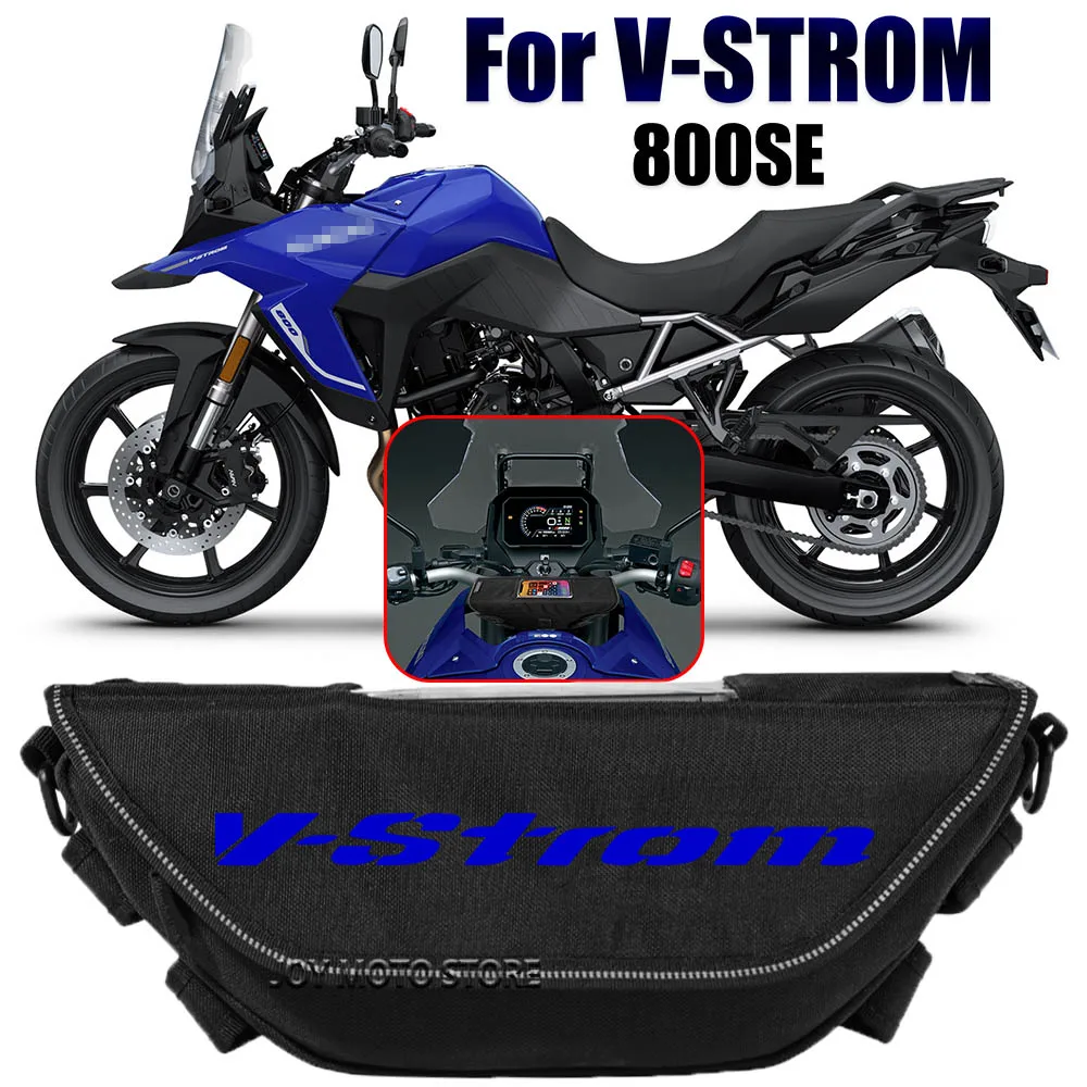 For V-Strom 800SE Motorcycle Accessories Tools Bag Waterproof and Dustproof Convenient Travel Handlebar Bag