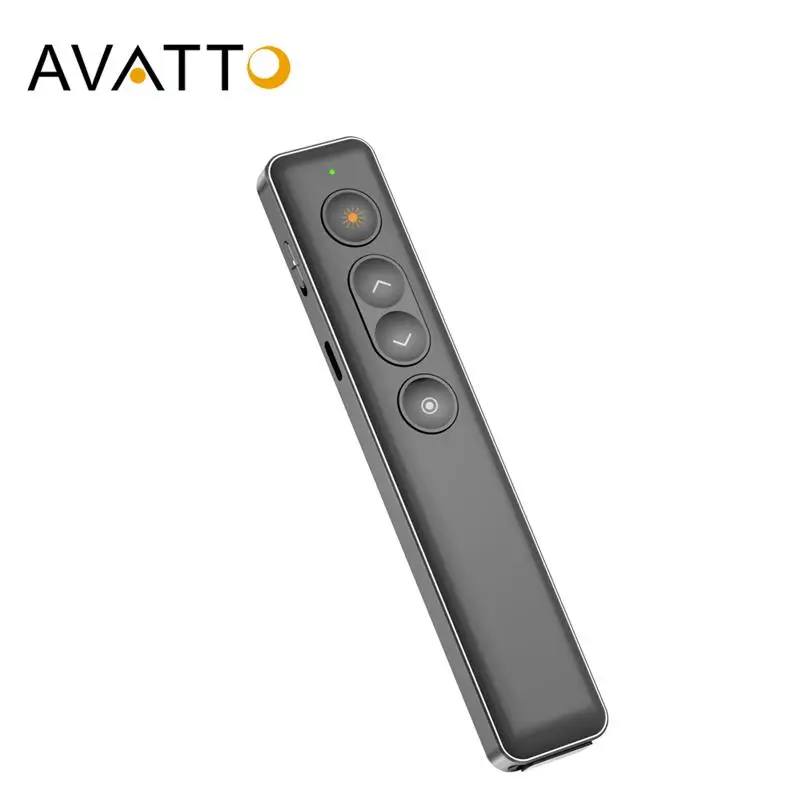 AVATTO Wireless Presenter with Air Mouse Spotlight Function PPT Pointer Presenter PowerPoint Presentation Remote Control