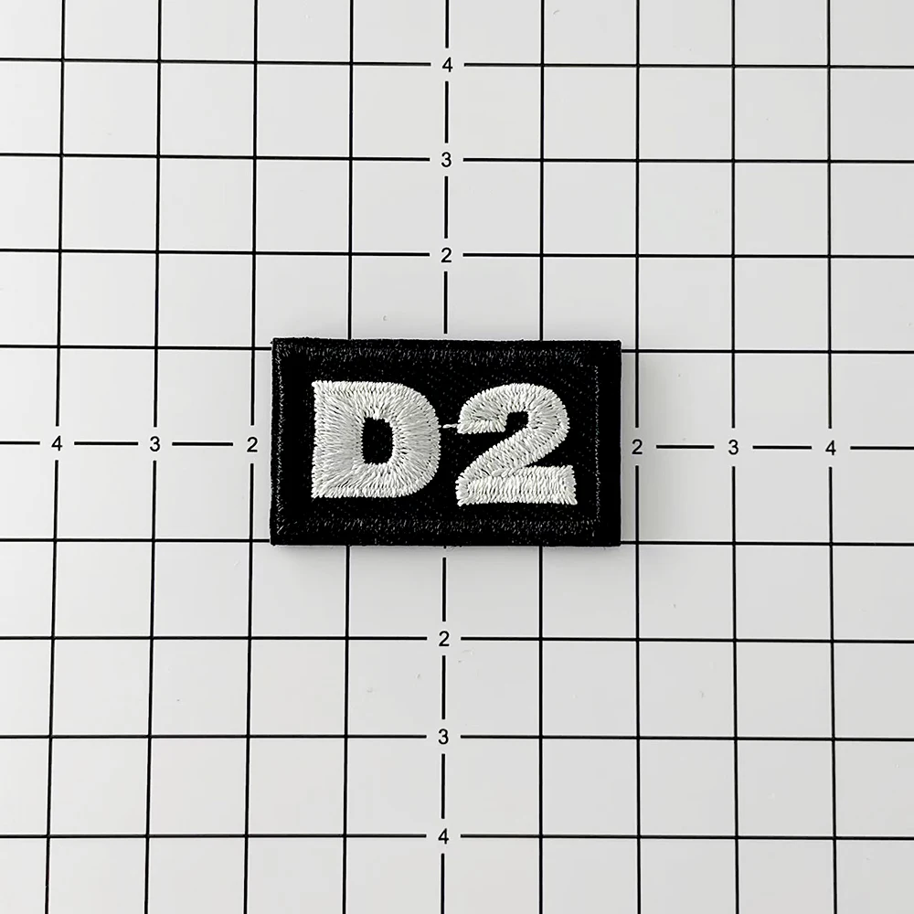 Black Iron on Patches Cloth Badge Mend Decorate Patch Jeans Jackets Bag Clothes Apparel Sewing Decoration Applique