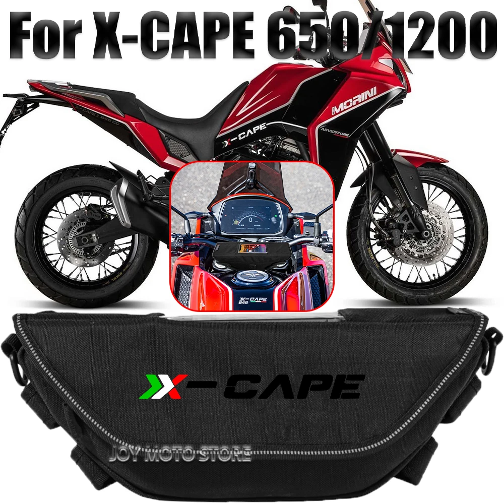For Moto Morini X-Cape 650 1200 Motorcycle Accessories Tools Bag Waterproof and Dustproof Convenient Travel Handlebar Bag