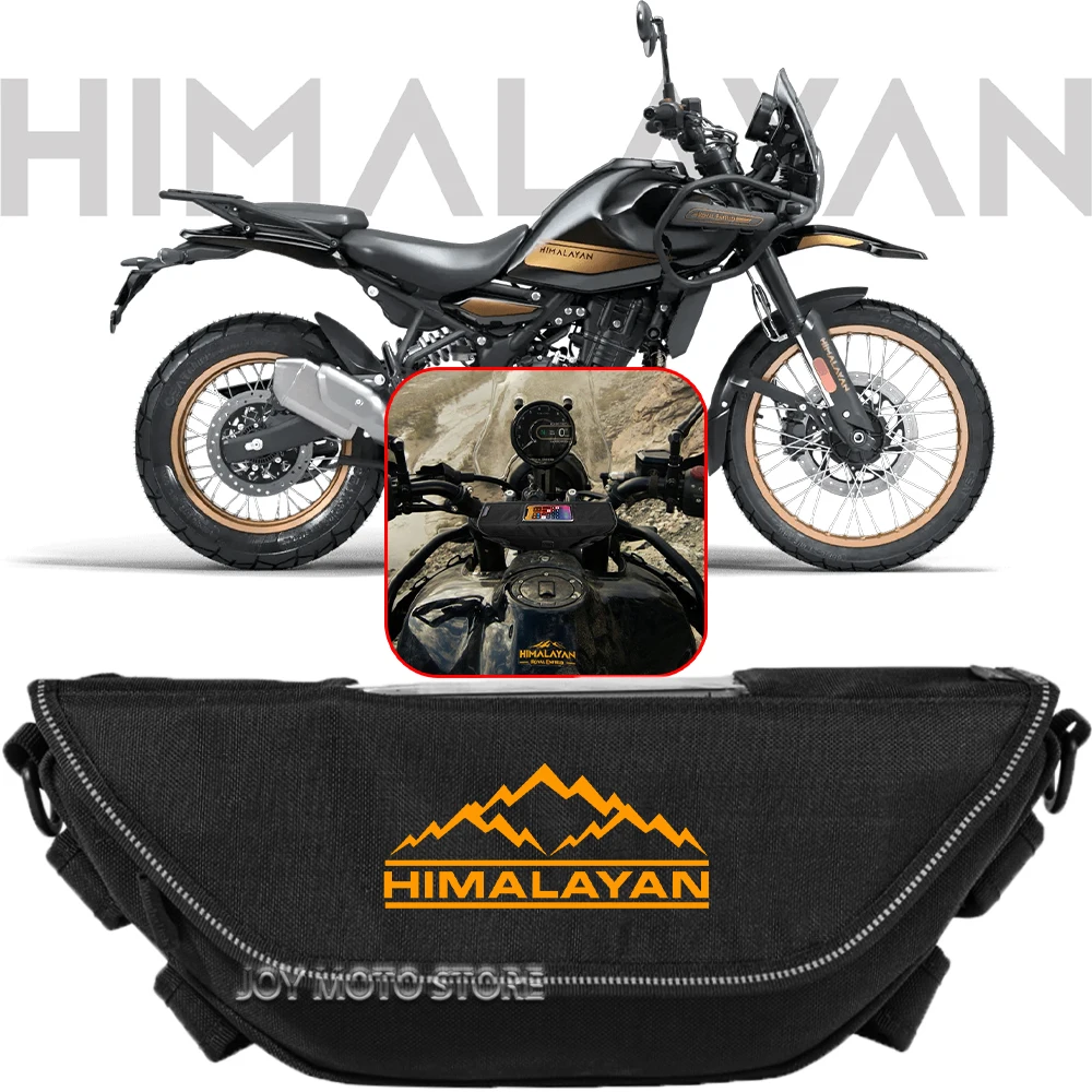 For Himalayan 450 Motorcycle Accessories Tools Bag Waterproof and Dustproof Convenient Travel Handlebar Bag