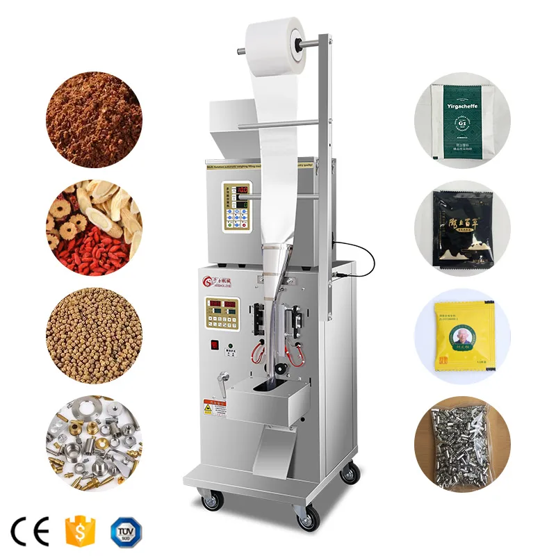 Multi-Function Automatic Vertical Packaging Machines for Small Business for Coffee Powder and Food Apparels with Plastic Bags