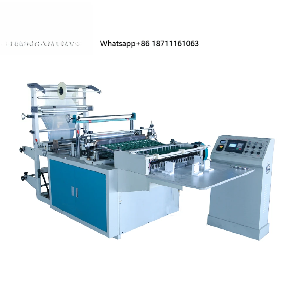 Multi-Functional Fully Automatic Plastic Bag Cutting Machine for Side-Sealing Food Packaging Bags PP Bag Making Machine