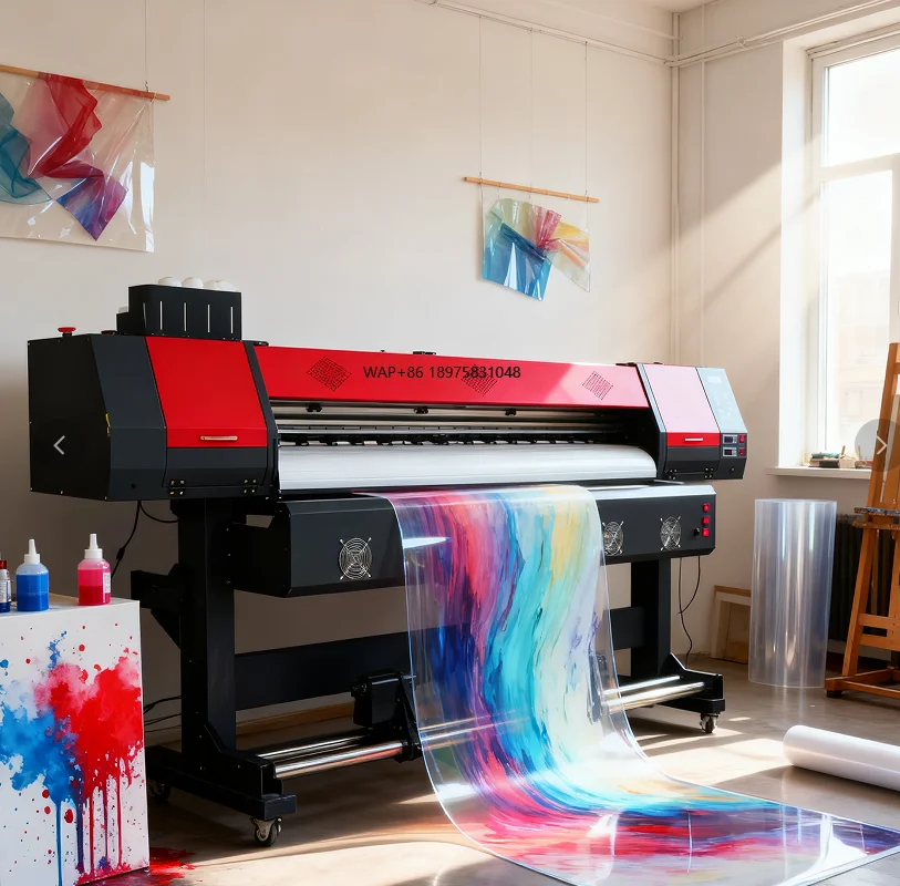 Digital Wide Format Inkjet Printer I3200 for Posters Bill Label Indoor Outdoor Advertisement Printing