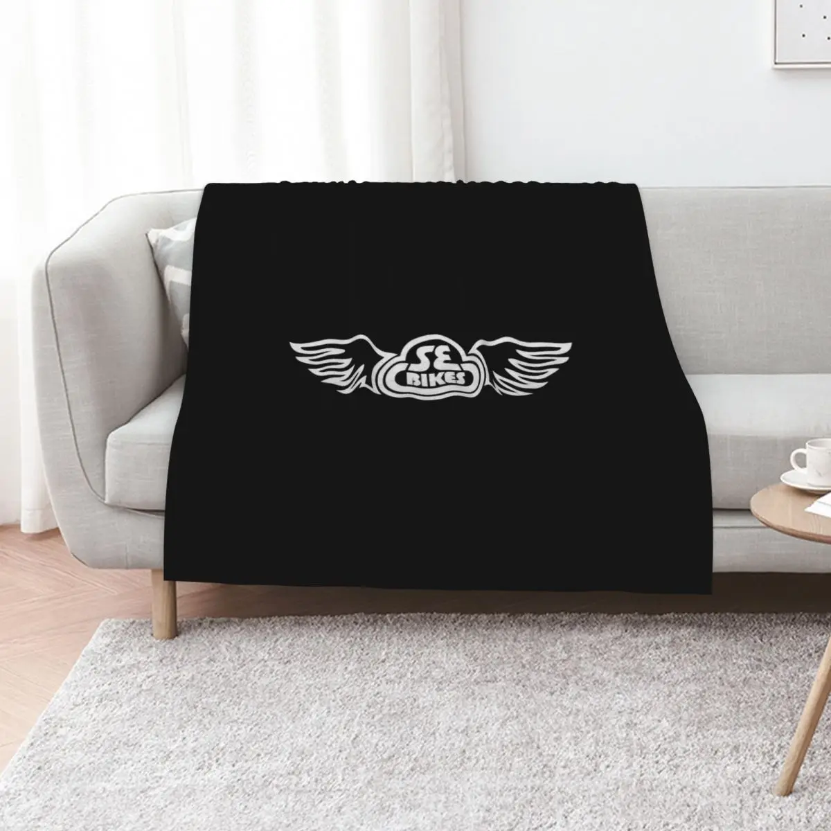 SE bikes white wing Throw Blanket Decorative Sofas Hair Bed covers decorative Sofa Throw Beautifuls Blankets