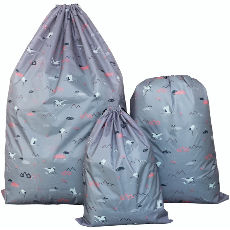 Super Large Capacity Drawstring Toy Clothing Storage Bag Organizer Laundry Pouch Oxford Cloth Dustproof Quilt Storage Bag Travel