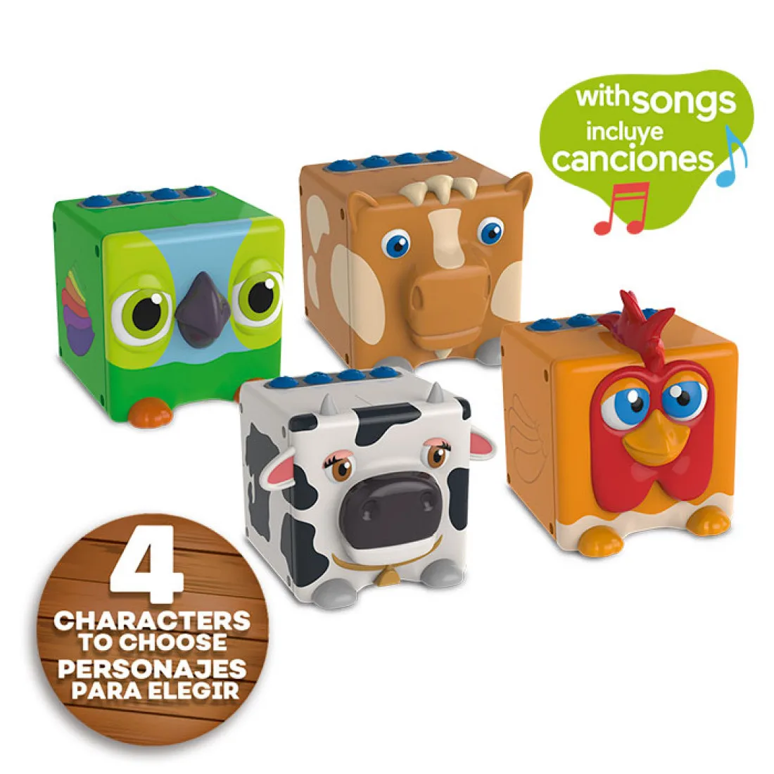 La Granja De Zenon Animal Wireless Bluetooth Speaker Portable Electronic Music Player Sound Box For Kids Gift