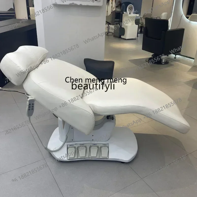 X  R0R Electric Beauty Bed Beauty Salon Special Bed Eyelash   Ear Cleaning Massage Lifting Tattoo Bed Micro-Finishing Massage