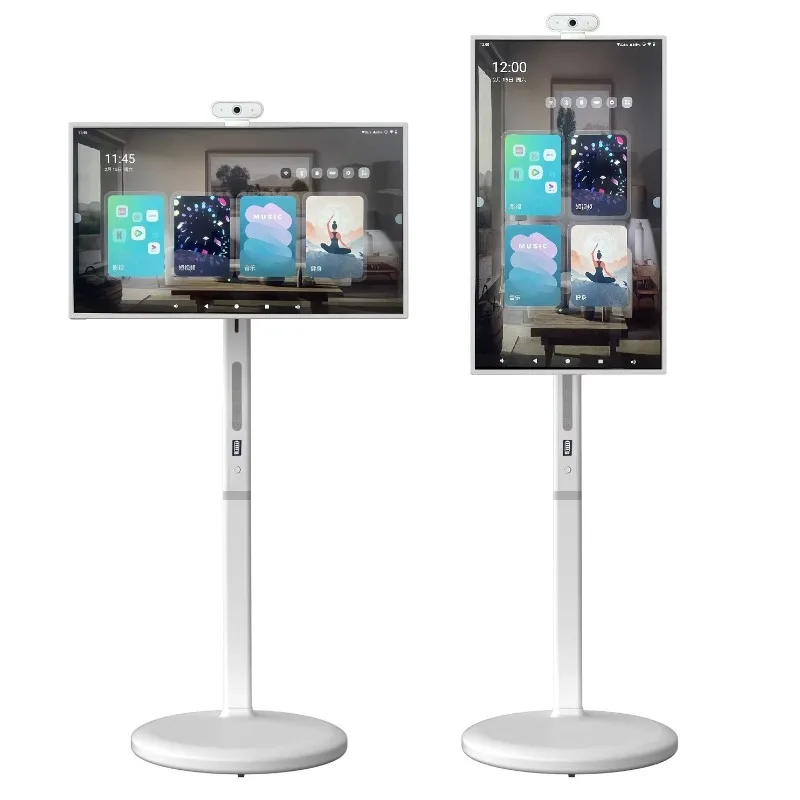 27-Inch Smart Touch Screen Portable LCD TV Rechargeable Battery Wireless Android Indoor Restaurant Hotel Use Digital Poster Bar