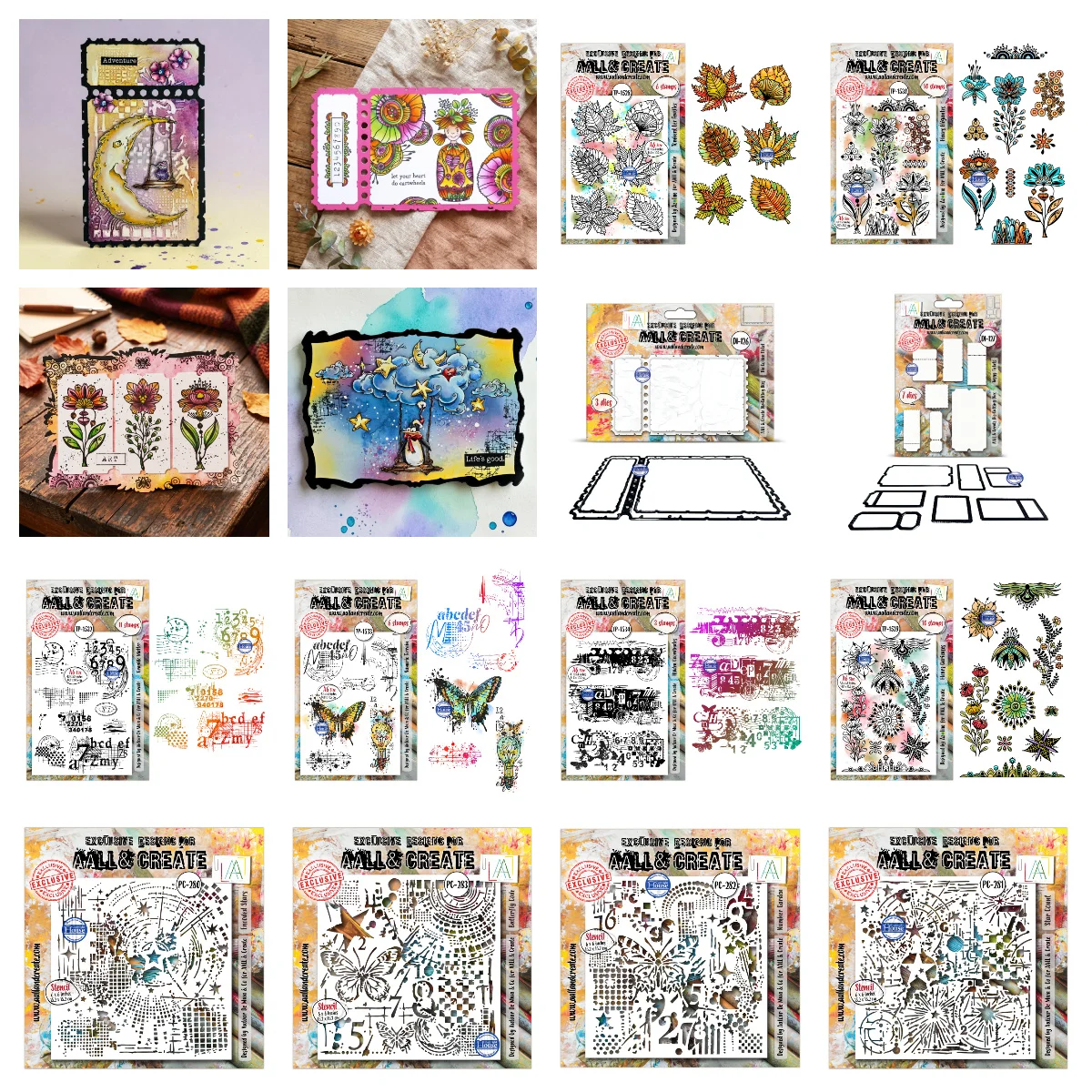 Number Garden Metal Cutting Dies Clear Stamps Stencil for DIY Greeting Card Scrapbooking Decoration Embossing Handmade 2026 New